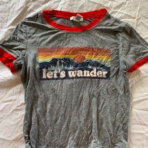Forever 21 “Lets Wander” T-Shirt